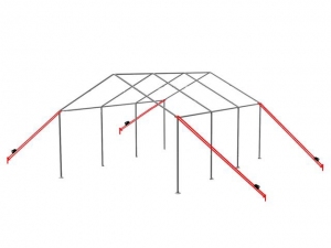 Zestaw ANTY-WIATR pas 17m, szary